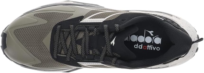 Diadora Mens Equipe Sestriere Xt Trail Running Sneakers Shoes - Black, Green