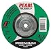 Pearl Premium 9" x 1/4" x 5/8"-11 Depressed Center Grinding Wheel - Stainless (Pack of 10)