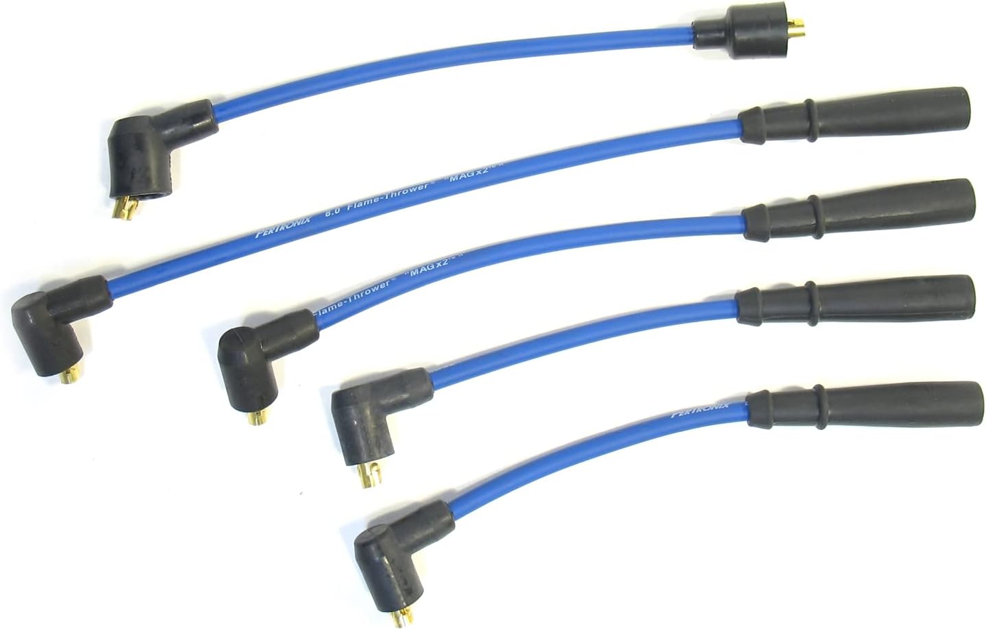 Pertronix 804310 Flame-Thrower Blue 8mm 4 Cylinder Spark Plug Wire