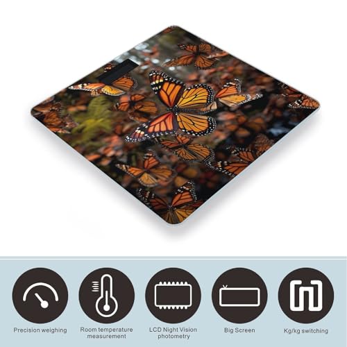 Báscula digital para cuerpo Monarch Butterflies con capacidad 400 lb miniatura 2