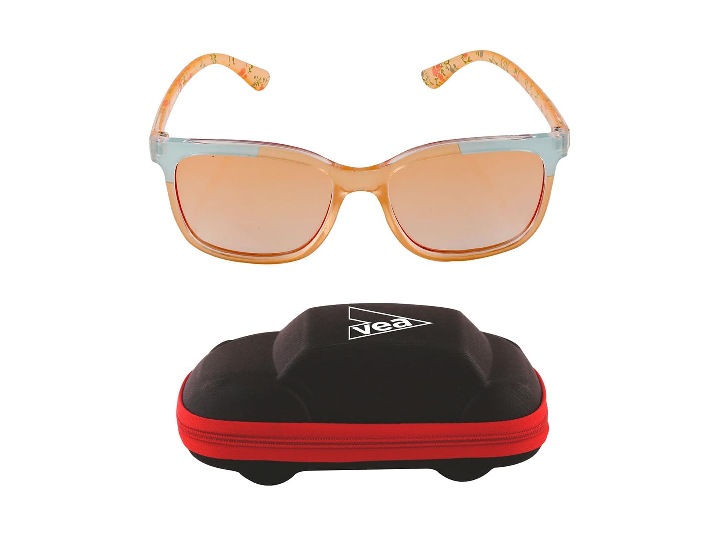 VEA UV Protected Girls Orange Gradient Sunglasses 2