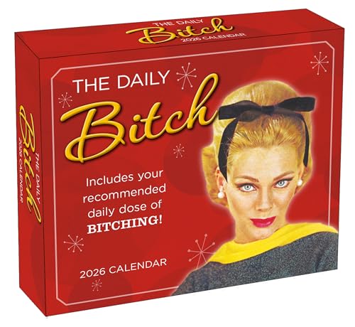 The Daily B 2026 Daily Desk Calendar: Boxed Page-a-Day Humor Calendar with Sarcastic Quotes, Bold Attitude & Snarky Sayings