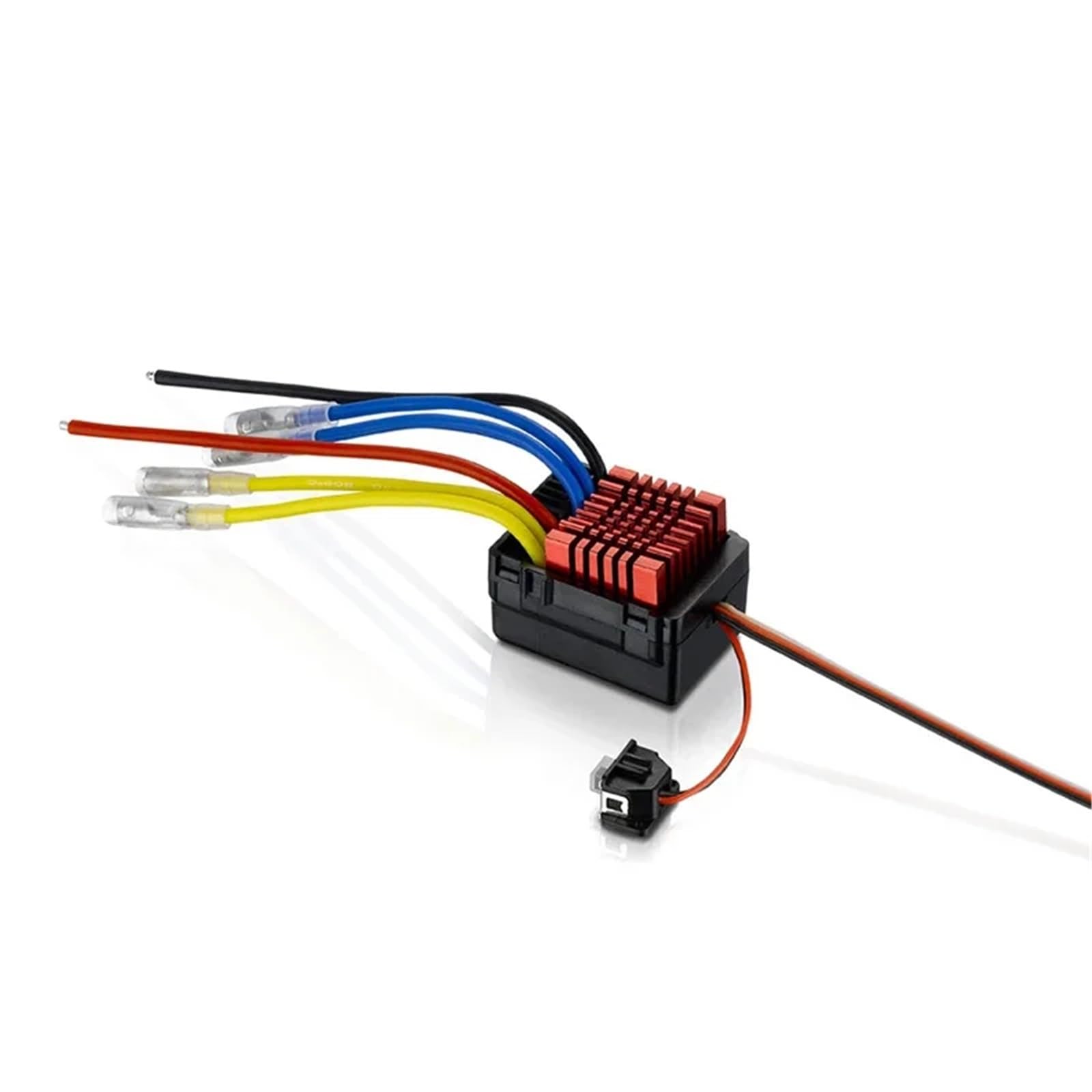 RC Bürstenloser ESC Für QuicRun 0880 1/10 1/8 Dual Brushed ESC Unterstützt Programmierung Karte RC Auto Upgrades Teile Geändert Ersatz Crawler LKW