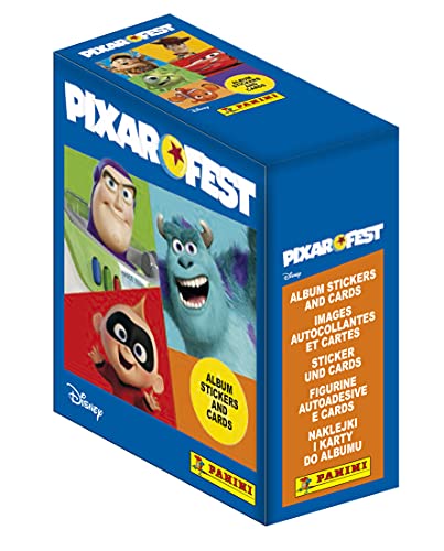 Panini Pixar Fest-Boite de 24 bolsillos, 004177BOX24F