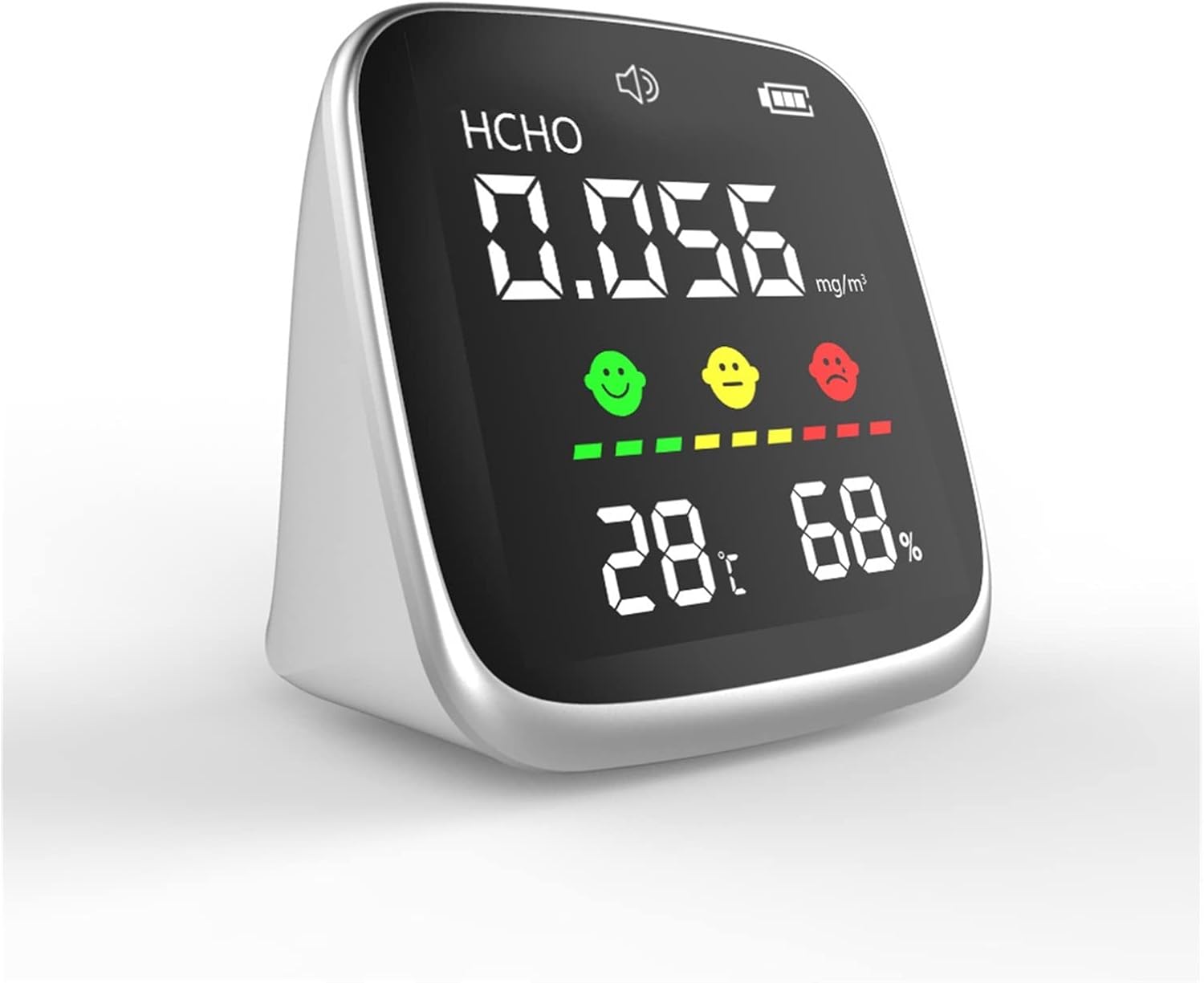 Gas Detector Formaldehyde Detector Air Quality Detector Desktop Household Odor Test Instrument Decoration Check-in Test