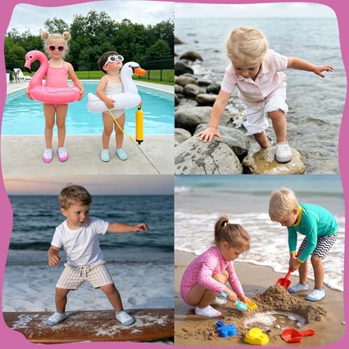 IceUnicorn Baby Strandschuhe Badeschuhe Wasserschuhe Schwimmschuhe Schnelltrocknende Aquaschuhe für Kinder Beach Pool