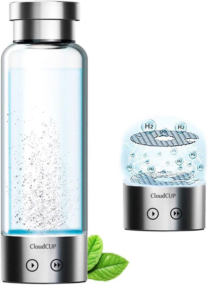 Hydrogen Alkaline Water Bottle Machine Maker Hydrogen Water Generator Ionizer with SPE and PEM