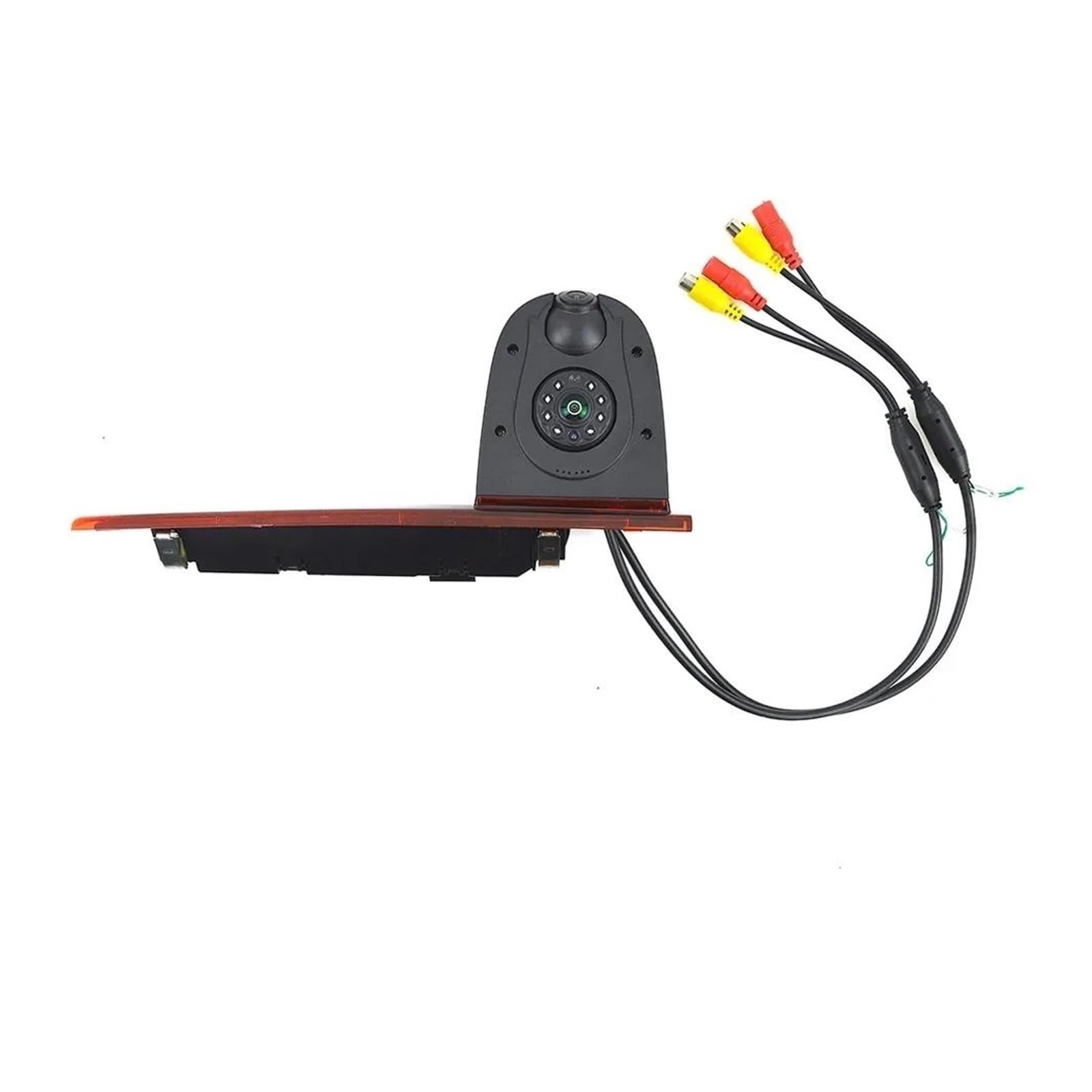 Kamera cofania z dwoma obiektywami z wbudowanym światłem stop, kompatybilna z modelami Transit i Custom (wersja LED) od 2016 do dzisiaj.