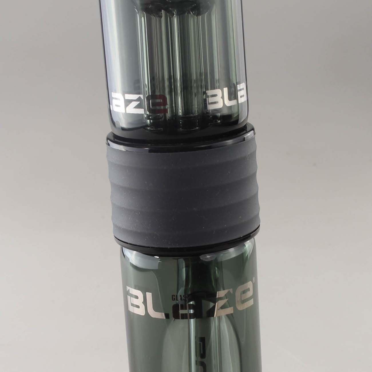 BLAZE Mix&Match 2.0 Zylinderbong Bausatz schwarz, 41 cm, Borosilikatglas, Diffusor