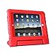 HDE Case for iPad Mini 1 2 3 Kids Shockproof Bumper Hard Cover Handle Stand with Built in Screen Protector for Apple iPad Mini 1st 2nd 3rd Generation (Red)
