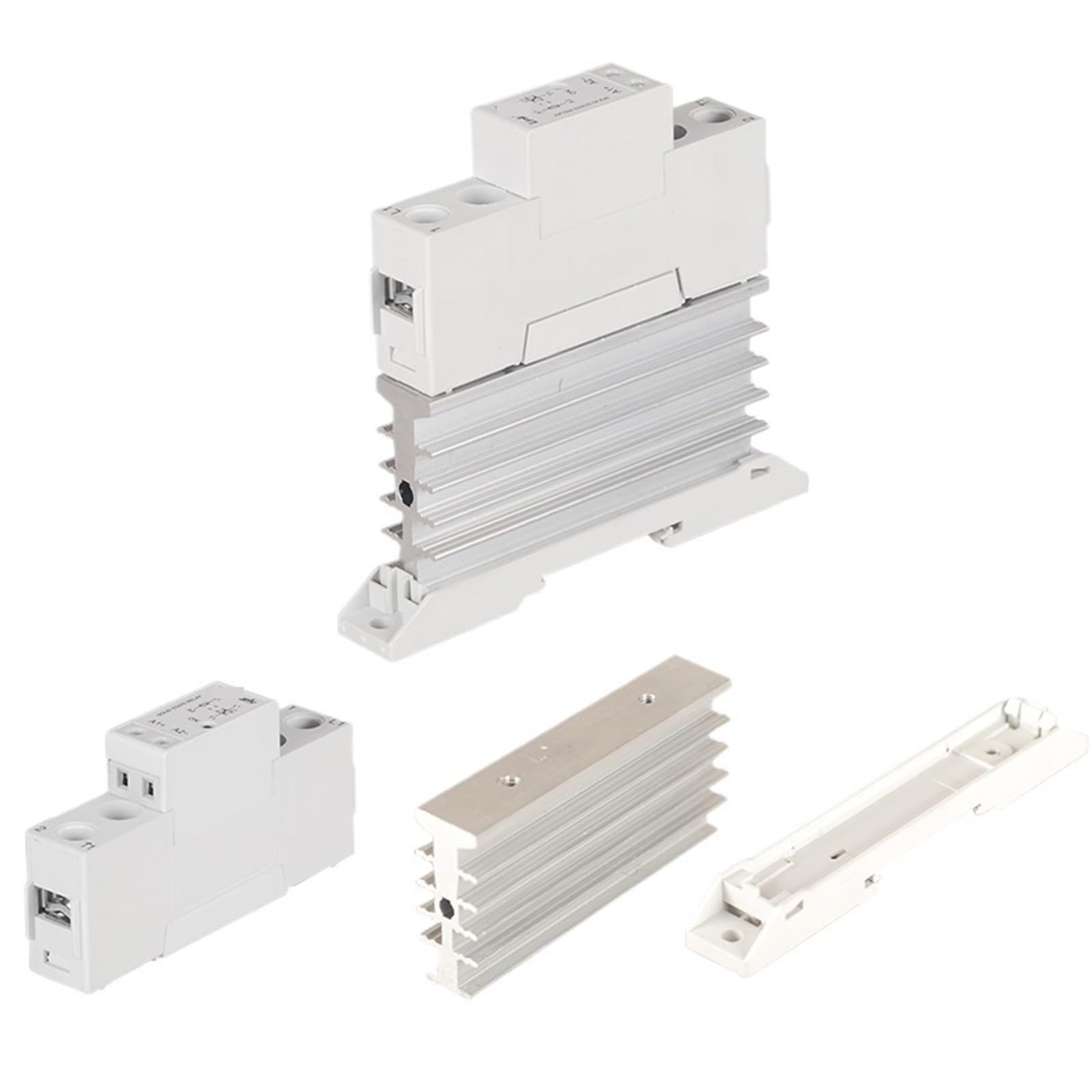 Relais Statique Din Rail SSR 480VAC Input 5V 12V 24VDC Contrôle Board