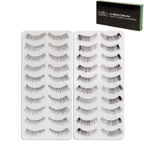 BMC 20 Pair 2 Styles False Eyelashes - Day To Night Falsies Collection, Set 6