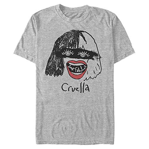 T-Shirt Disney Cruella Coupe Tall XL Tissu Athletic Confort