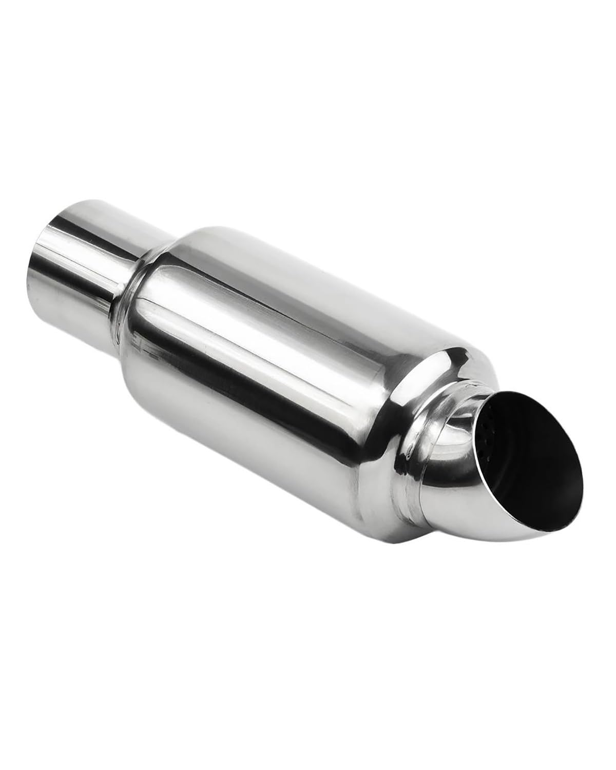 Silenziatore 03-7651 Tubo Di Scarico Auto In Acciaio Inox Imbottiture Tubo Regolatore Di Rumore Silenziatore Tubo 51mm Parti Di Scarico Marmitta Marmitta Sportiva