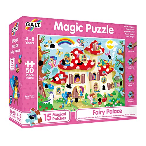 Galt Toys, Magic Puzzle - Fairy Palace, Magic Jigsaw Puzzle, Ages 4 Years Plus