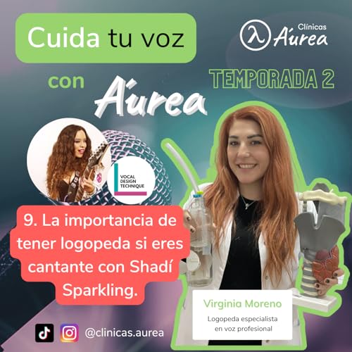 Page de couverture de La importancia de tener logopeda si eres cantante | Cuida tu Voz con Áurea | 2x09