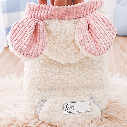 Sudadera de invierno para perros pequeños con forro térmico Msuiiixcccc para frío 6