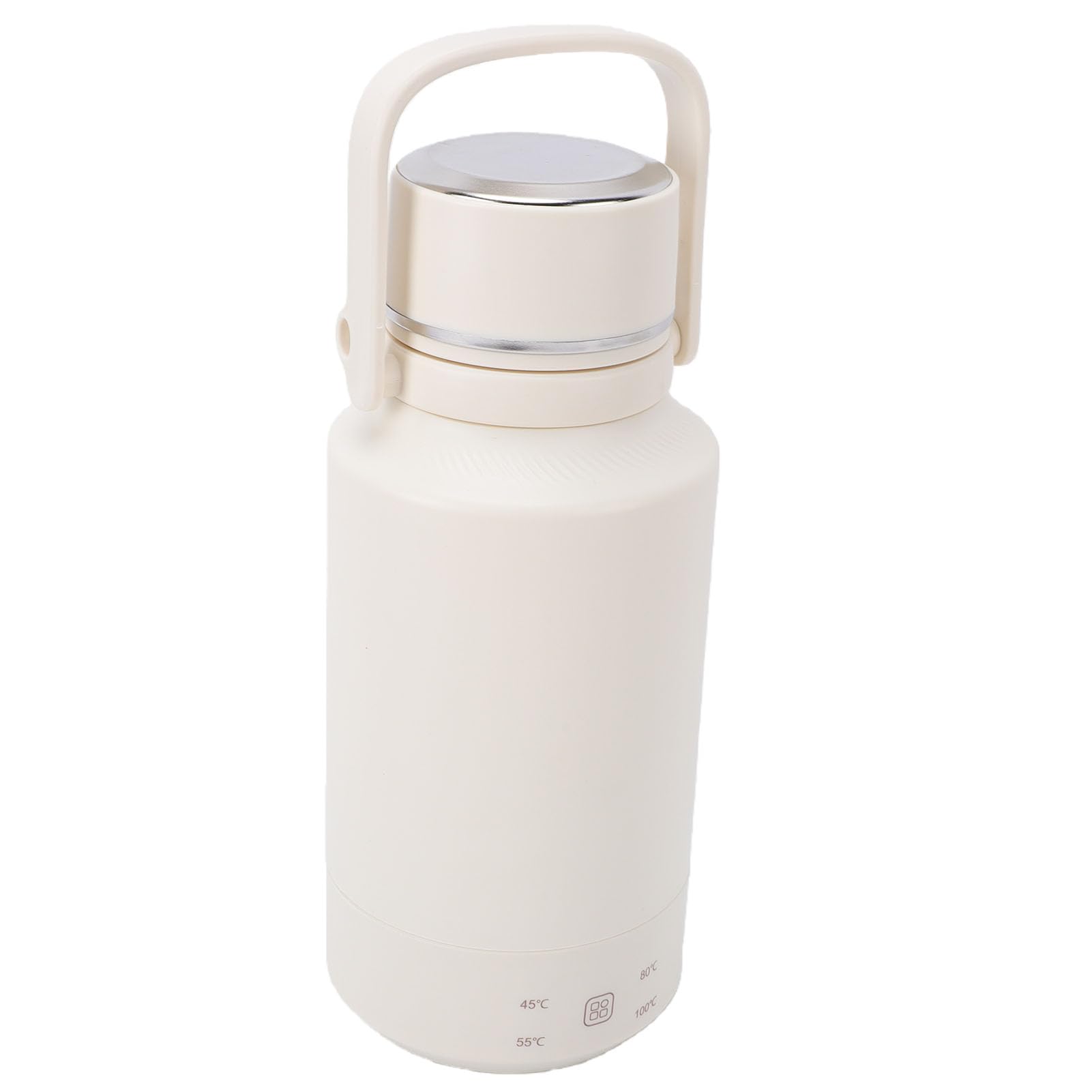 SIXRUN Hervidor Eléctrico Portátil 1L, Caldera de Agua de Viaje de Acero Inoxidable de Calentamiento Rápido (Enchufe europeo 220V)