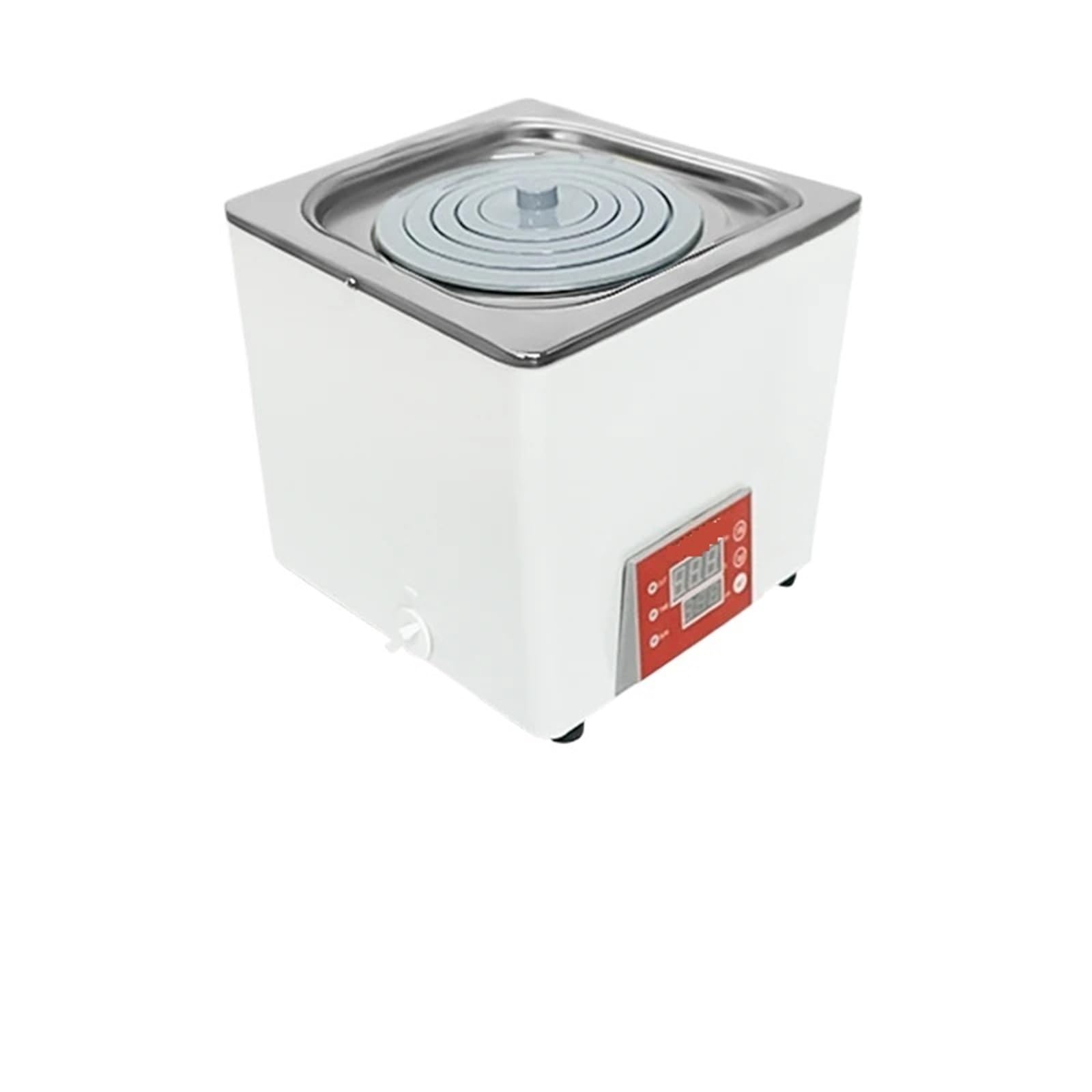 Łaźnia wodna laboratoryjna z wyświetlaczem cyfrowym, termostatyczna grzałka, zbiornik laboratoryjny o pojemności 3 l, otwory 1/2"(1HOLE)