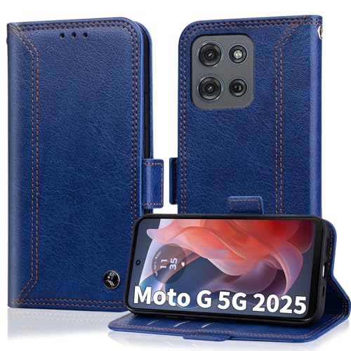 Étui rabat Motorola Moto G 5G 2025 idéal pour visionnage mains libres
