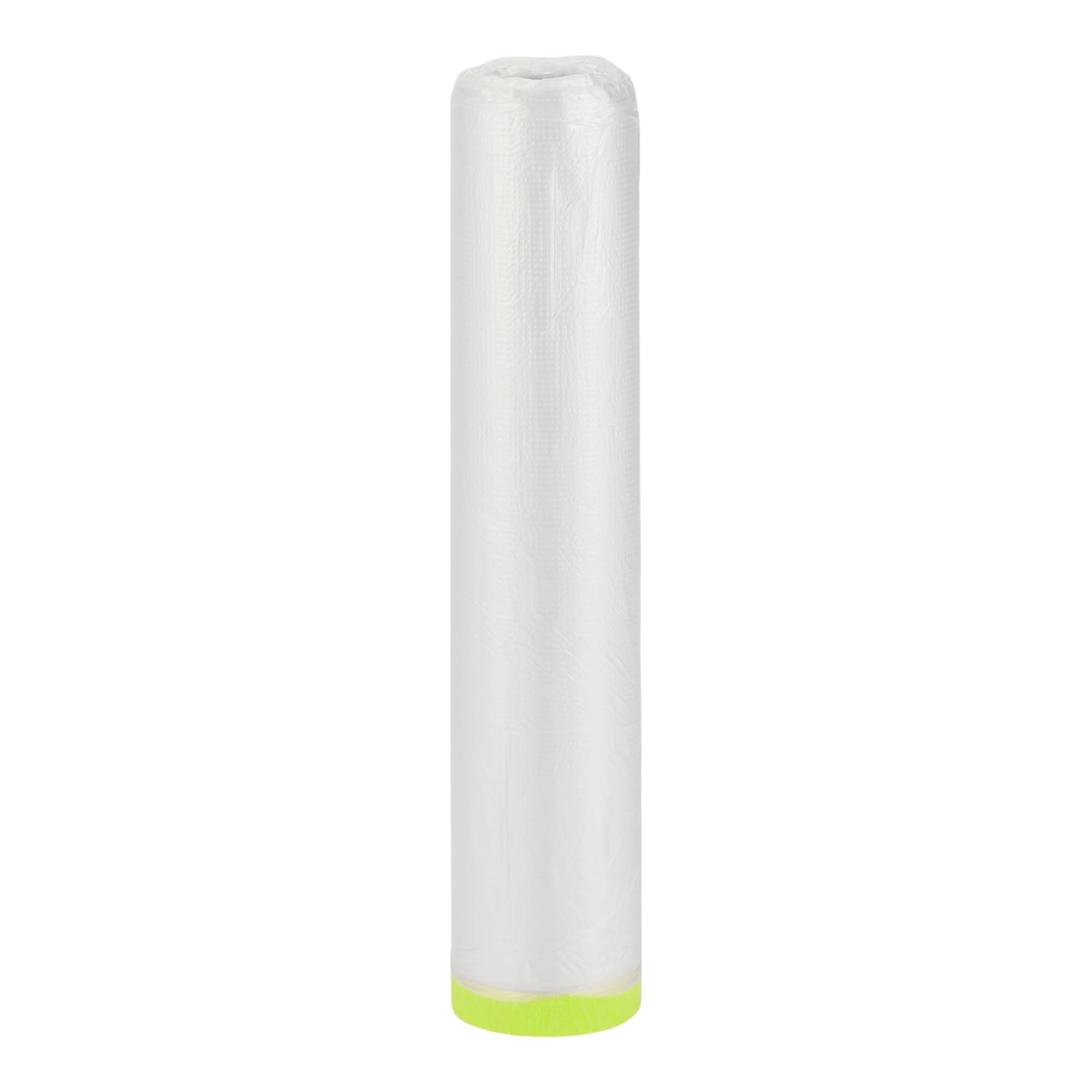 Partuto 1 Pcs Universal Pre-Taped Masking Film Plastic Cover PE Film Paper White Green 240x2000cm / 65.62ftx94.49