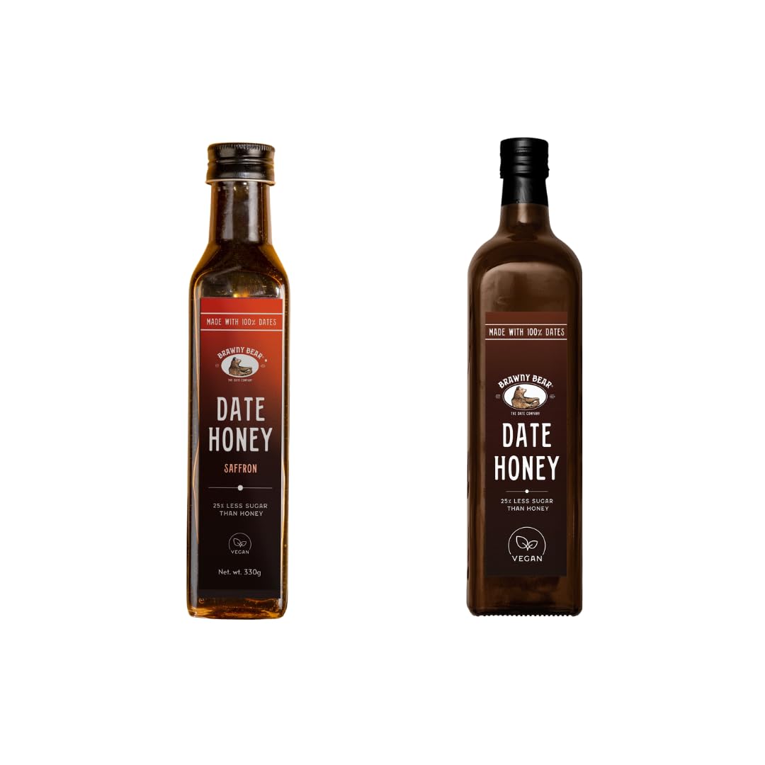 See full amazon price history chart for Brawny Bear Date Honey Combo, Healthy Sugar Substitute, 100% Natural Arabian Date Syrup with No Added Sugar & Preservatives, Vegan, Pack of 2 - Classic & Saffron Flavoured (330ml each) Brawny Bear Date Honey Combo, Healthy Sugar Substitute, 100% Natural Arabian Date Syrup with No Added Sugar & Preservatives, Vegan, Pack of 2 - Classic & Saffron Flavoured (330ml each) (B0D2325Y5R) Amazon Price History, Amazon Price Tracker