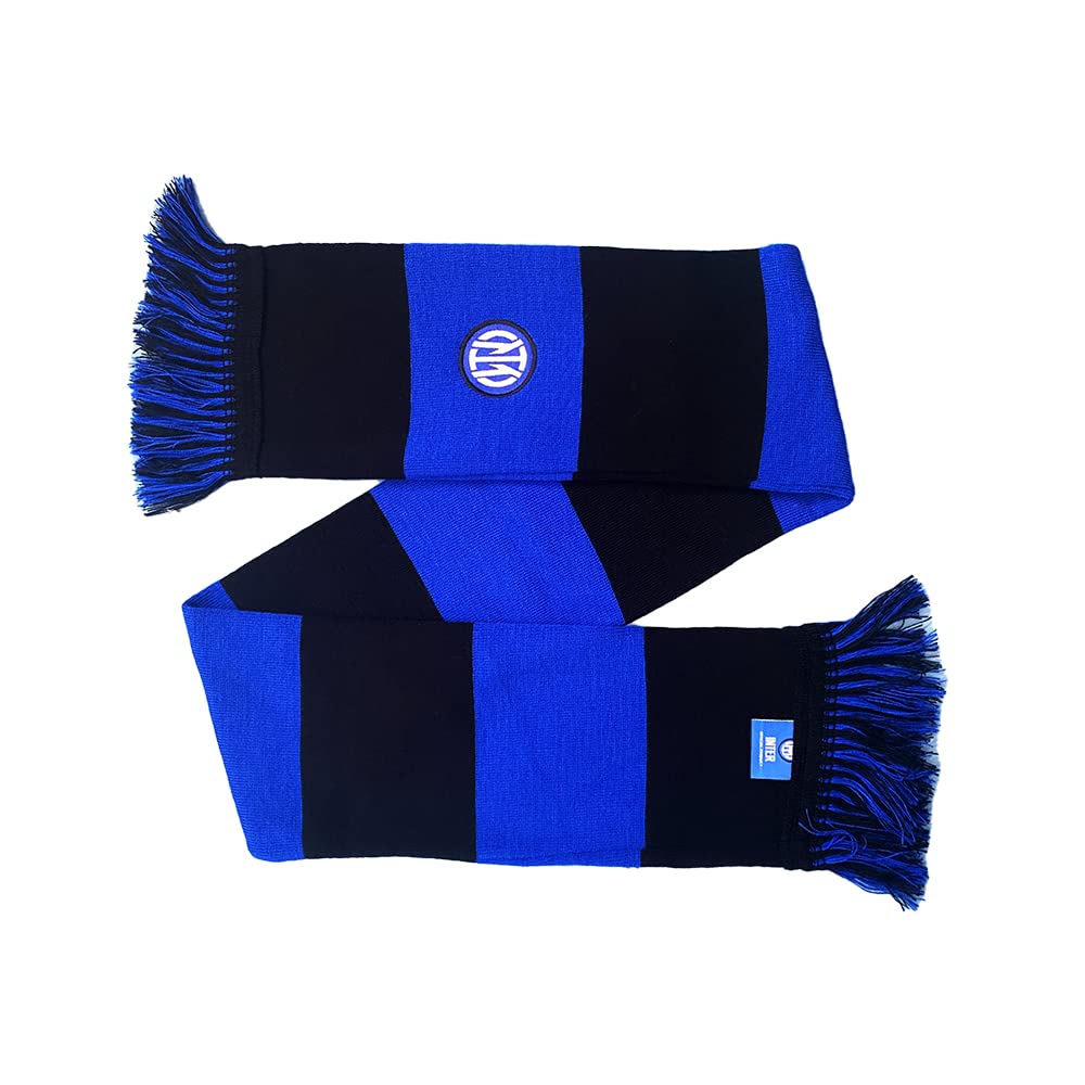 Inter Sciarpa Nuovo Logo Tubolare Stadio Unisex Adulto Diverse Colorazioni