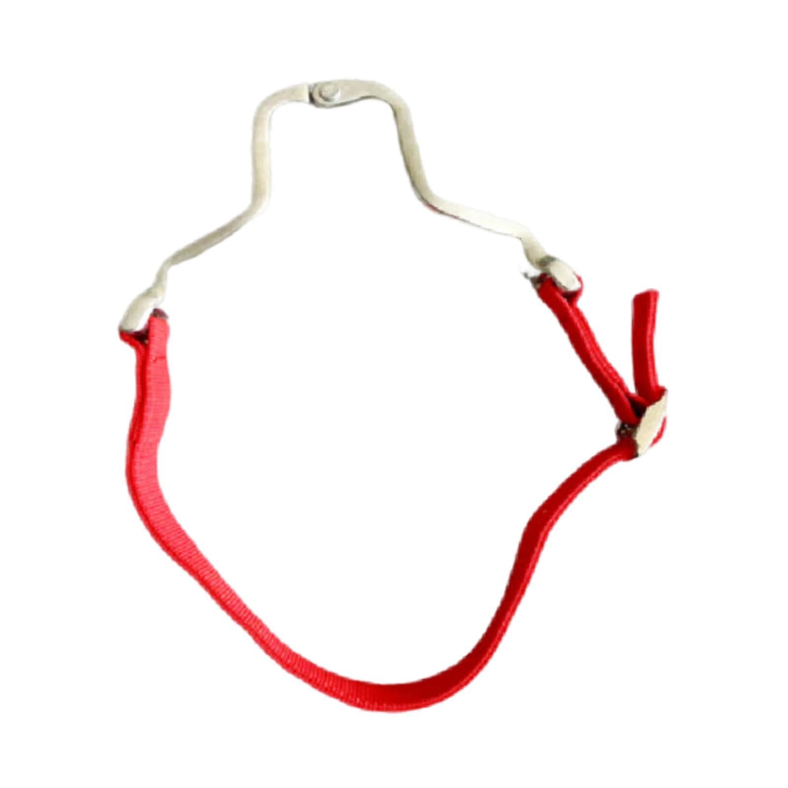 Outil de Dressage pour Embouchure de Cheval, Comprenant Un Embout Anti-Vent et Une Pince de Sécurité en Matériau pour du Comport
