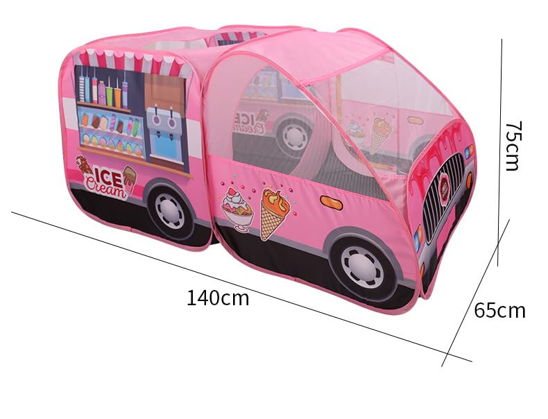 Amazon | 子供 屋内 アウトドア ポップアップ 消防車形 プレイテント