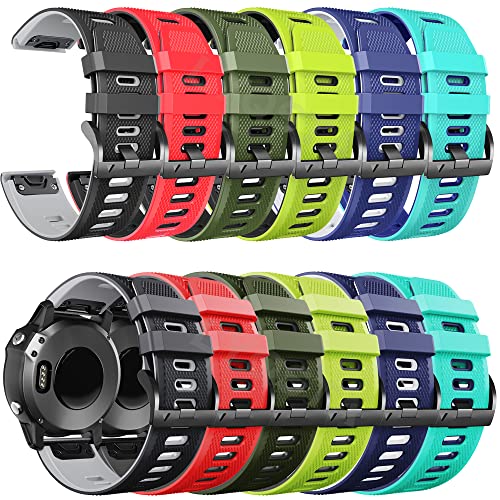 Correas de silicona de liberación rápida y repuestos para Garmin Fenix 5 Plus 5
