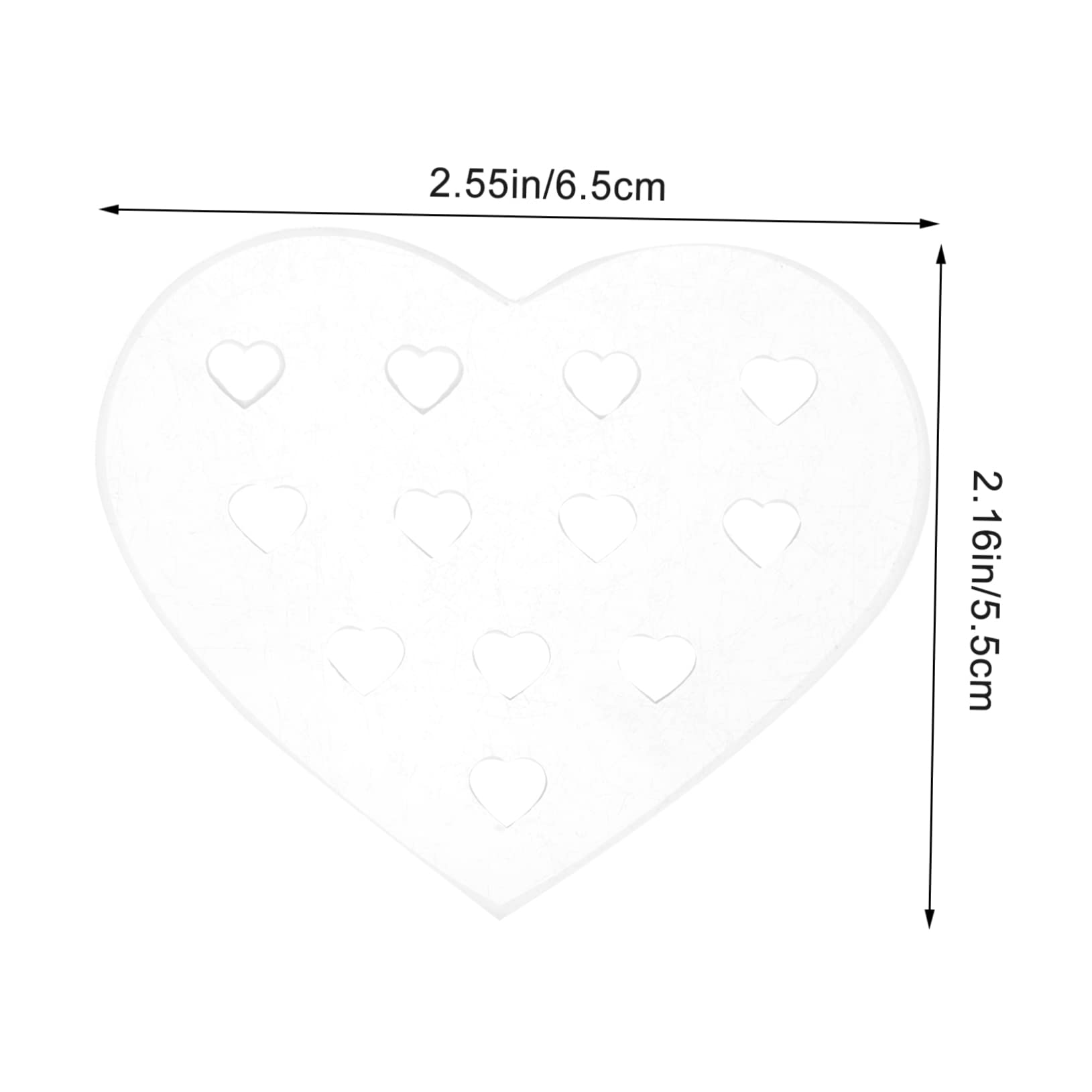 Healeved Eyelash Grafting Holder Compact Eyelash Extension Pallet Tool Glass Pad for Beauty Salon