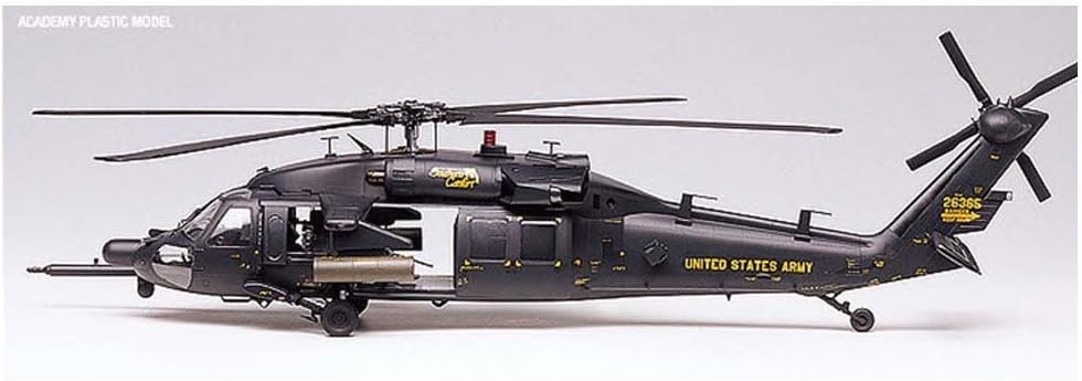 Academy 12115 AH-60L DAP BLACK HAWK Helicopter Plastic Model Kit