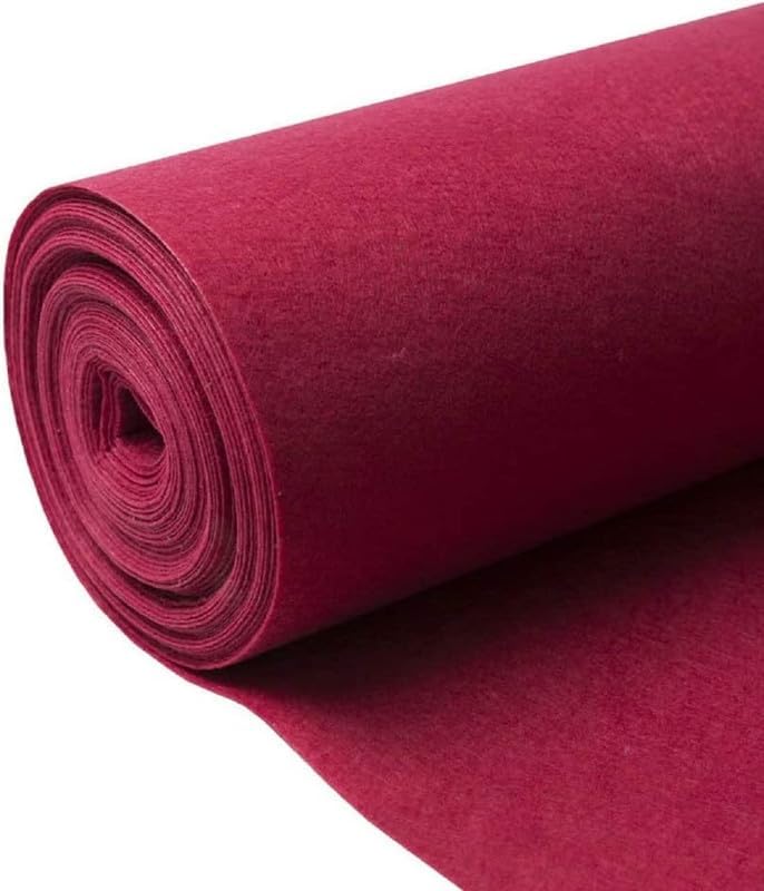 Image of Carpet Mat for Marriage Ceremony, Award Function, Hotel, Office, School & Colleges & Any Function Event and Carpets for Livin Room with Anti Slip Backing Rug Size 10 x 60 Feet
