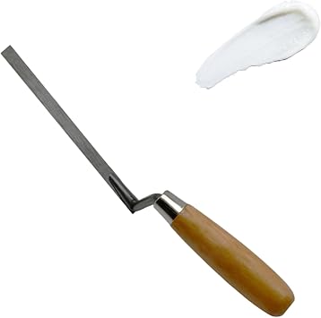 Pointing Trowel, Cement Trowel for Professional Bricklaying and DIY Projects, Brick Pointing Tool with Durable Design, Tuck Pointer for Mortar Application and Construction Work 1 Piece