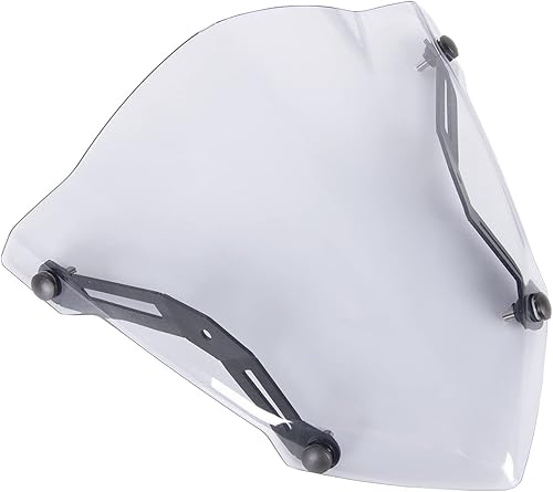 Miniatura 9 de Parabrisas delantero de motocicleta compatible con Yamaha MT-03 MT-25 2020 2021 2022 2022 2023 2024 Protector deflector de carenado (humo claro)
