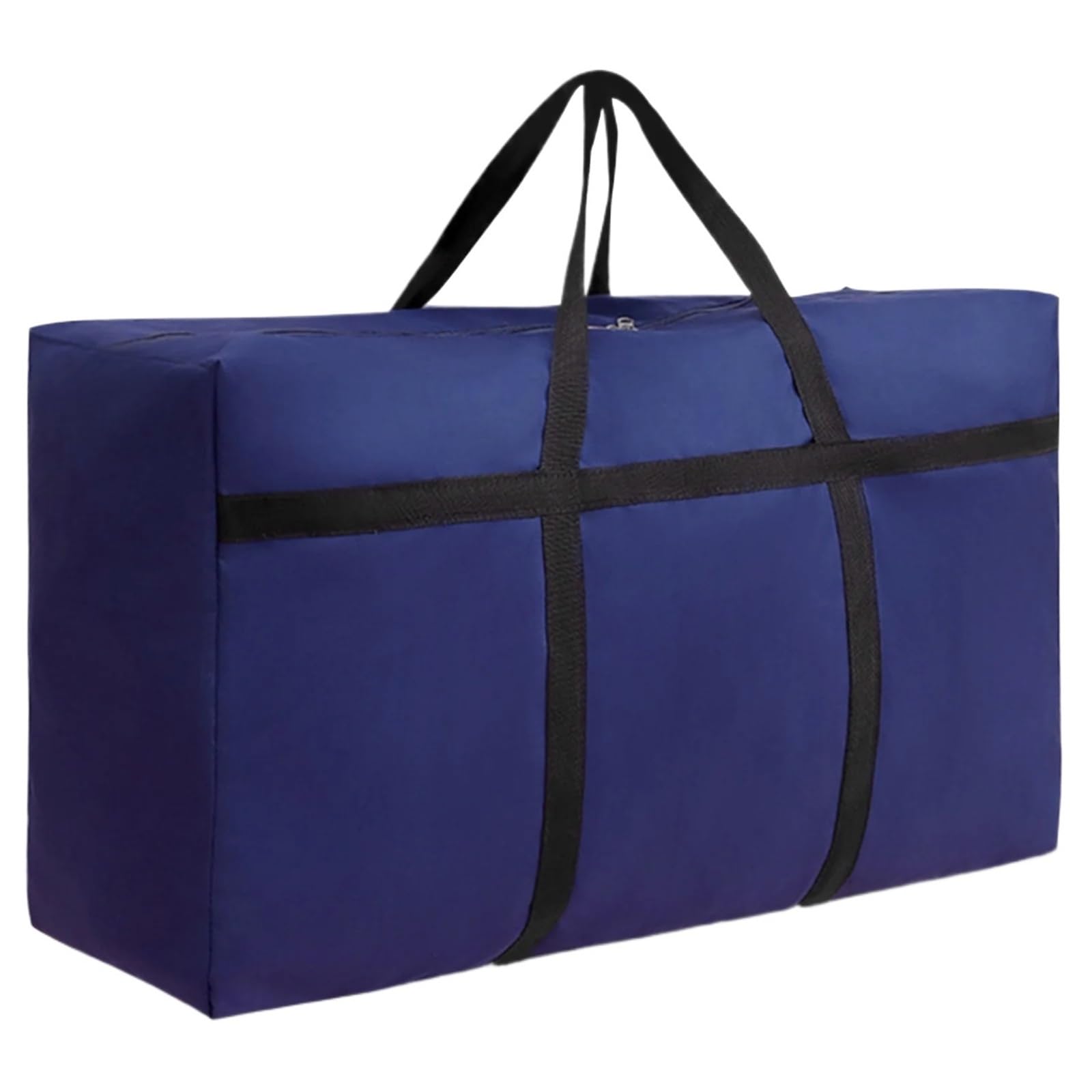 Waterproof moving bag Large Capacity Waterproof Luggage Bag Reinforced With Oxford Cloth For Moving Packing Storage(Luggage Bag Blue)