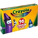 96 Pack Crayons, Classic Colors, Built In Sharpener, Crayons For Kids, School Crayons, Assorted...