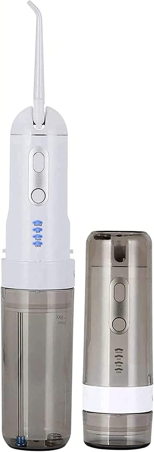 JYYBN Teeth Cleaner Household Electric Teeth Cleaner Portable Multifunction Waterproof Water Flosser Oral Irrigator USB Charging with 3