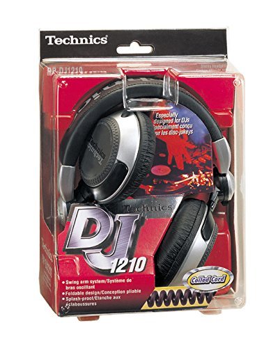 Panasonic Technics RP-DJ1210 DJ headphones silver made in Japan