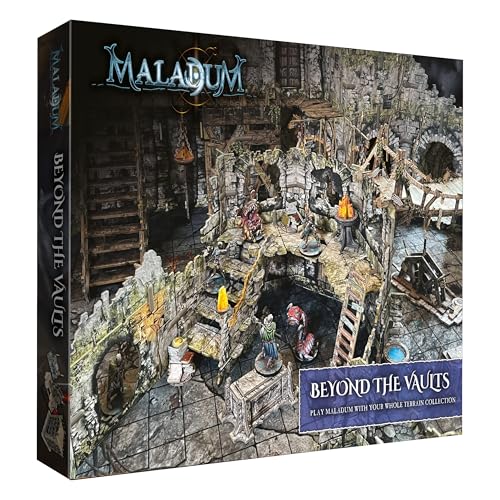 Maladum Beyond The Vaults - Juego de Mesa Fantasy