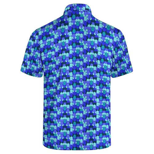 wunjqen Funny Golf Shirts for Men