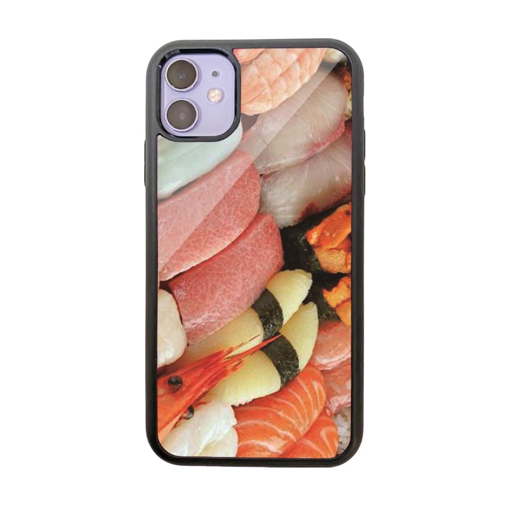 Amazon.co.jp: Tiara mode iPhone X ケース 【食べ物柄】 ガラスケース