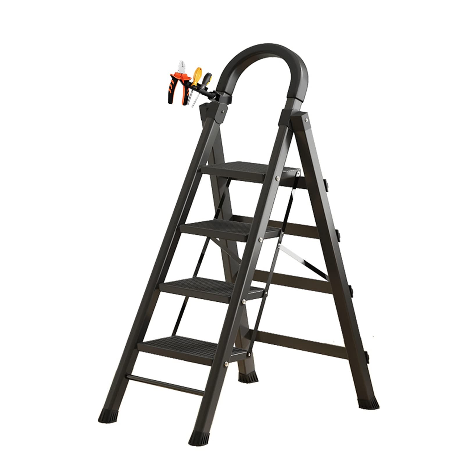 Amazon.com: OKUOKA Ladders,Step Ladder for Adults Women Closet 4