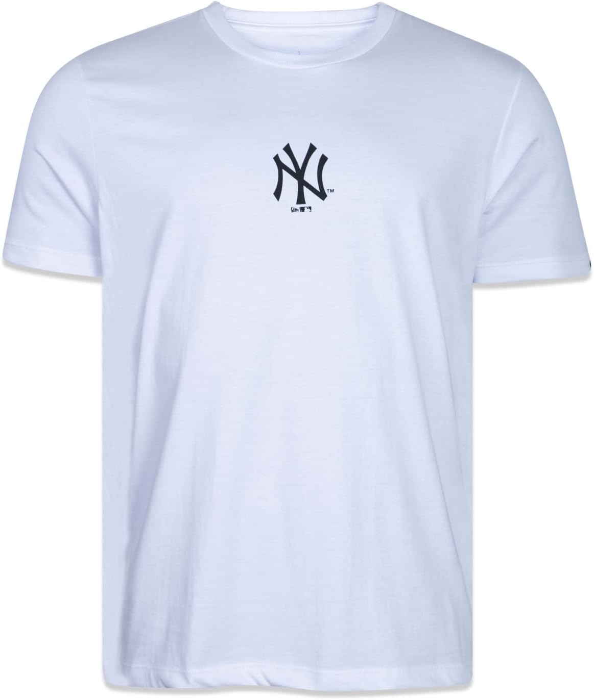 Camiseta New Era MLB New York Yankees Basica Branca Camiseta New Era MLB New York Yankees Basica Branca