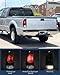 Nilight Taillight Assembly Compatible with 1997 1998 1999 2000 2001 2002 2003 2004 2005 2006 2007 Ford F150 Styleside F250 F350 F450 F550 Super Duty Smoke Rear Tail Light Lamp OE Style Pair
