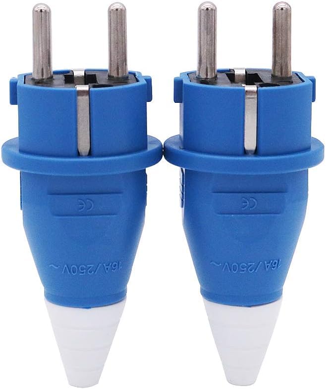 16A 2pin 250V Industrial Plug IP54 Germany Type French Type Plug (2Piece Plug)