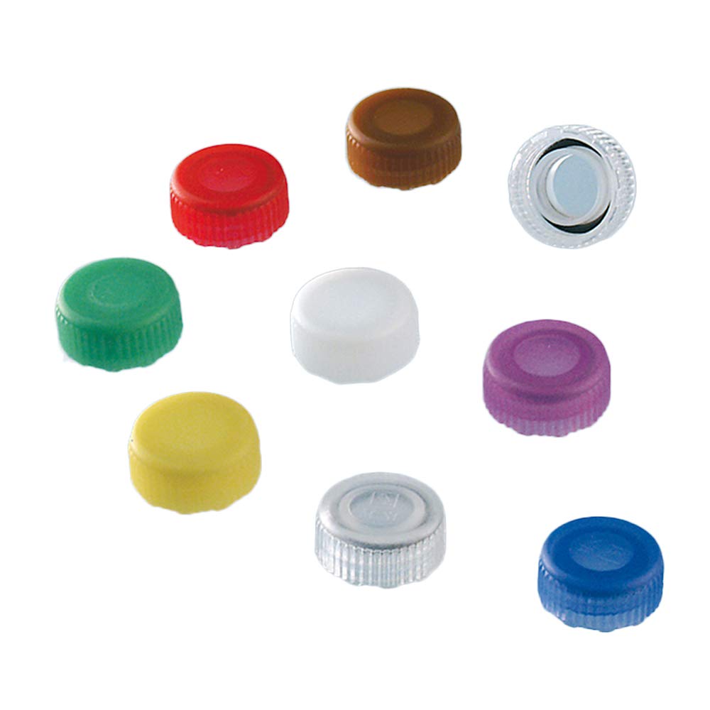 Sarstedt Screw Cap with ORing for Screw Cap Micro Tubes, Color Mix
