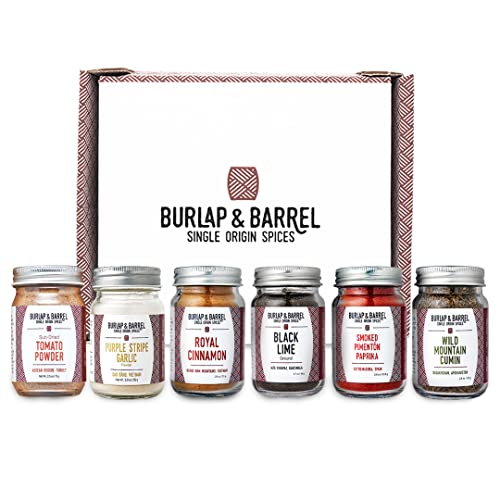 Burlap & Barrel 6-Pack Spice Gift Set – 6 Full-Size