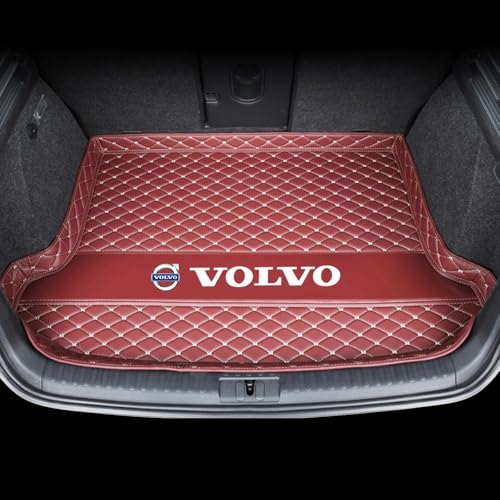 tJo[gNCi[Kp{{ XC60/XC40/XC90/V60/S60/S90l/V40/V90 2023 2024 hgNی}bgCeAANZT[pԗpU[gN}bg,Wine Red [sAi]