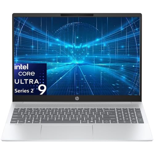 Image of HP OmniBook AI Laptop Computer | Intel Ultra 9 285H | 32GB RAM, 1TB SSD | 16 inch Touchscreen | Long Battery Life and Fast Charging | 13 Tops NPU | Office 365 | Windows 11 Home
